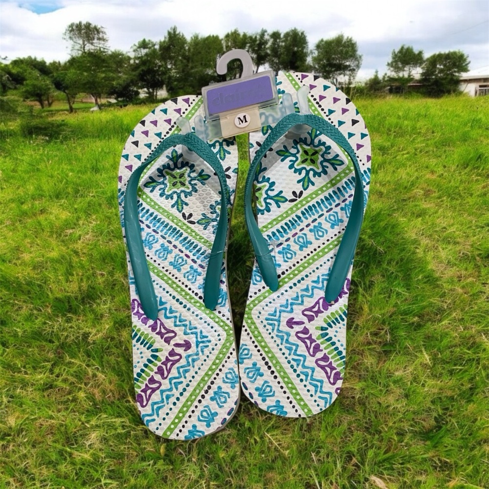 Claire's Multicolor Patterned Sandals